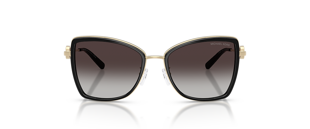 Michael Kors Corsica Sunglasses For Women In Light Gold