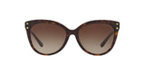 Michael Kors Jan Womens Cat-Eye Sunglasses In Havana Brown