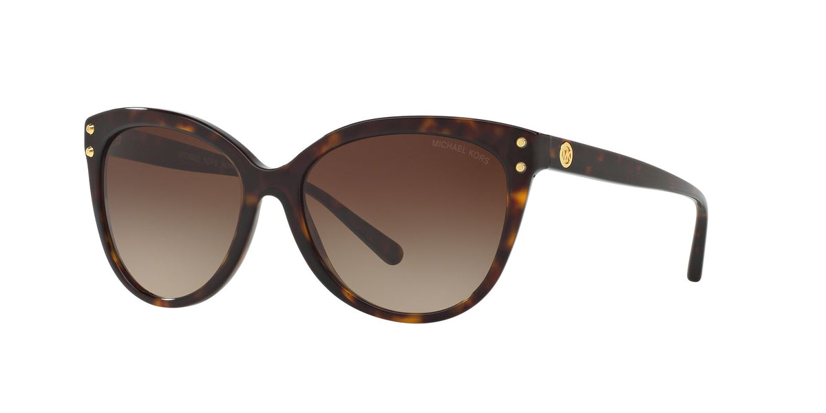 Michael Kors Jan Womens Cat-Eye Sunglasses In Havana Brown
