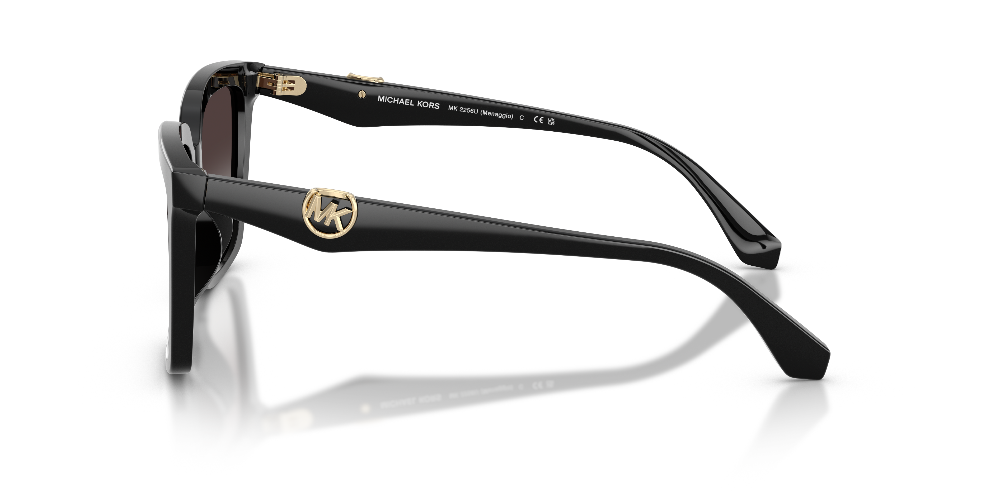 Michael Kors Womens Menaggio Sunglasses In Black