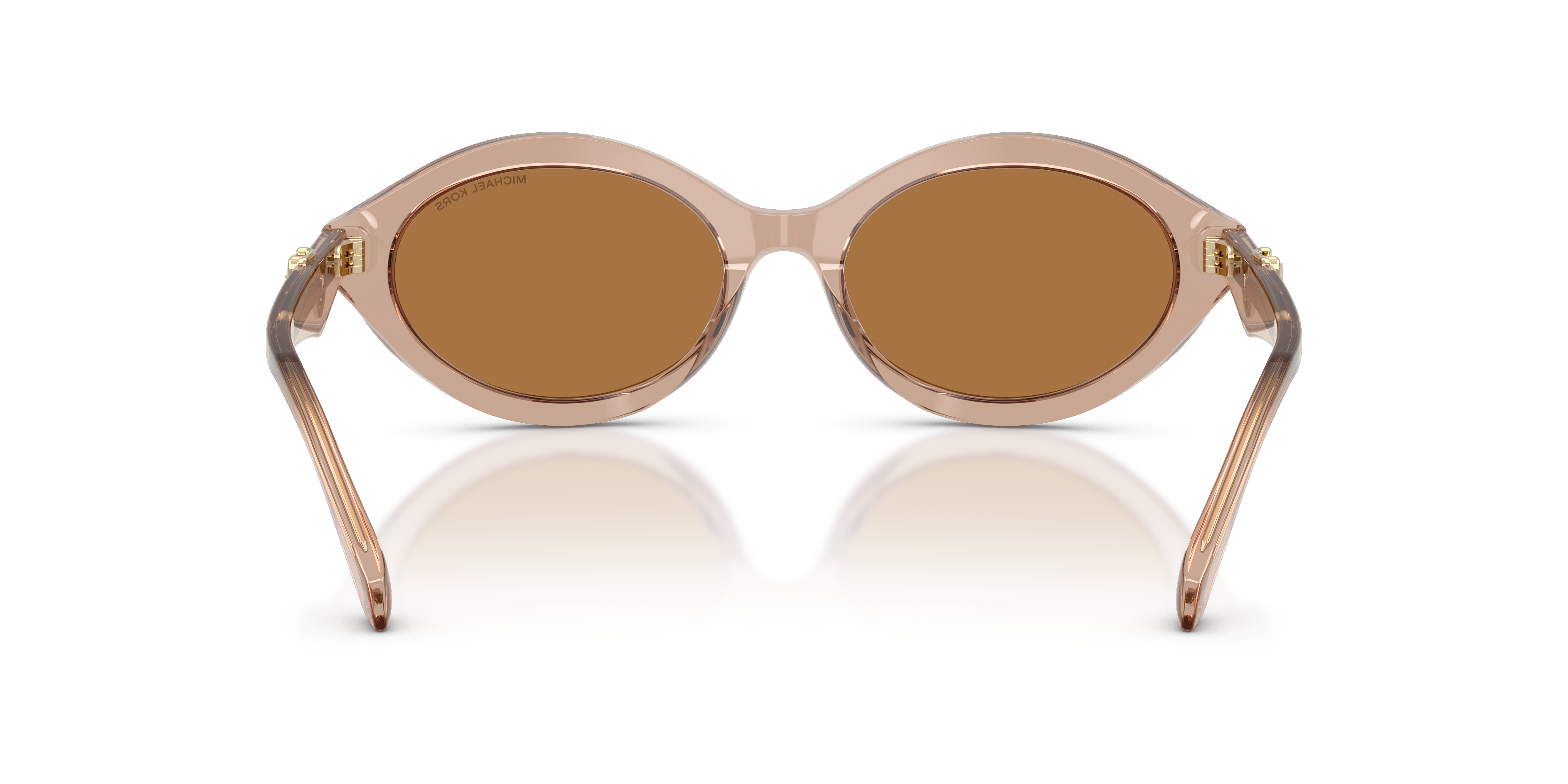 Michael Kors Womens Carlazzo Sunglasses In Rose Gold