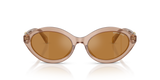 Michael Kors Womens Carlazzo Sunglasses In Rose Gold