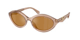 Michael Kors Womens Carlazzo Sunglasses In Rose Gold