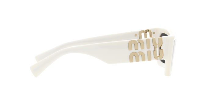 Miu Miu Womens Sunglasses In White