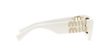 Miu Miu Womens Sunglasses In White