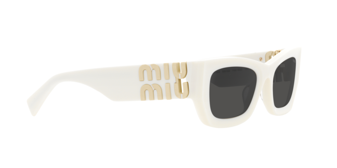 Miu Miu Womens Sunglasses In White