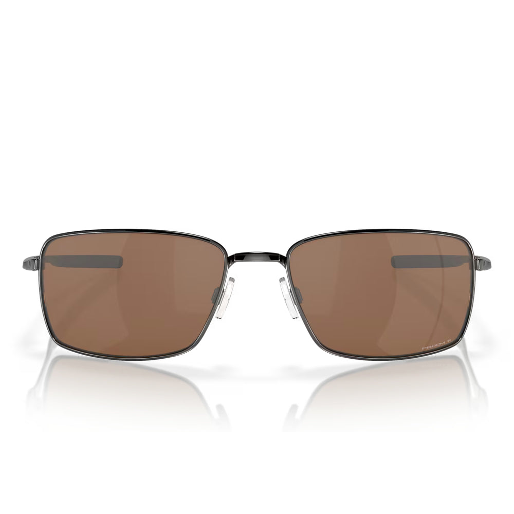 Oakley Mens Square Wire Polarized Sunglasses In Gunmetal