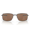 Oakley Mens Square Wire Polarized Sunglasses In Gunmetal