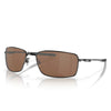 Oakley Mens Square Wire Polarized Sunglasses In Gunmetal