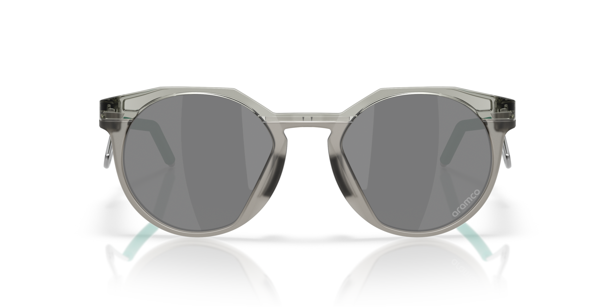 Oakley Metal Sunglasses For Men In Silver & Green