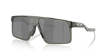 Oakley Mens Heliux Shield Sunglasses In Transparent Grey