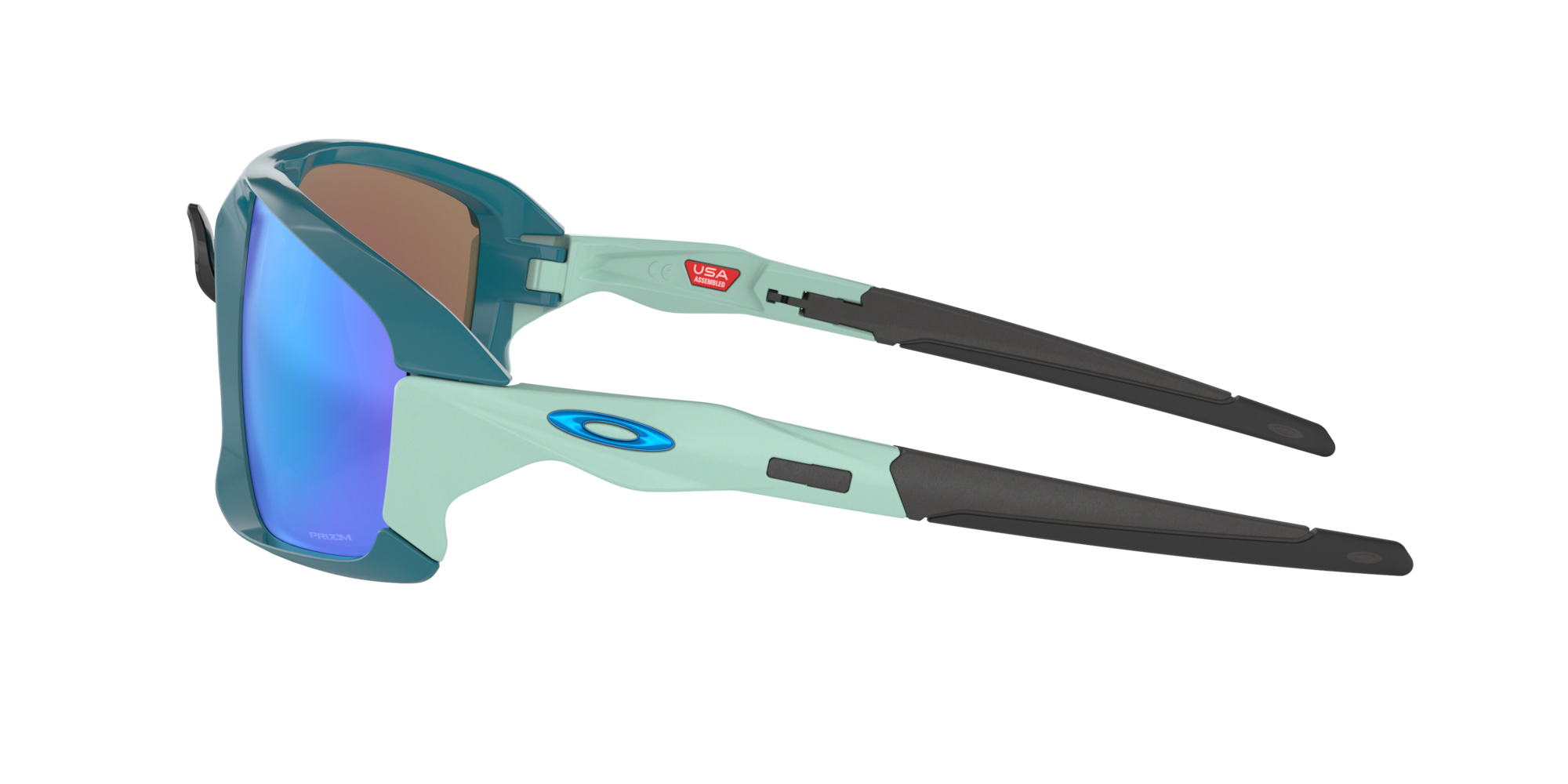 Oakley Field Jacket Balsam Prism Sunglasses For Men In Blue