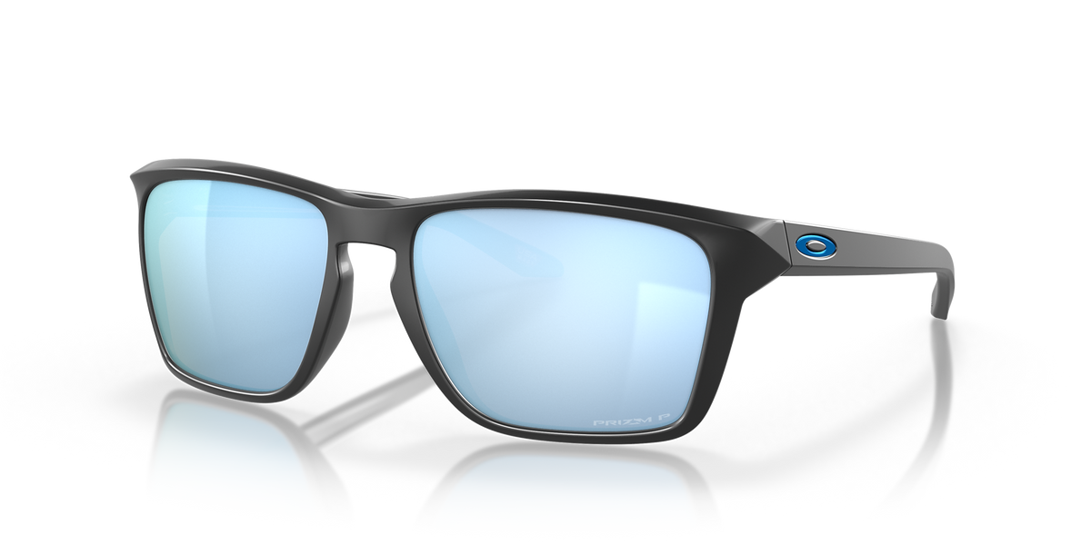 Oakley Sylas Blue Lens Sunglasses For Men In Black