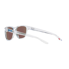 Oakley Manoburn Blue Lens Unisex Sunglasses In Clear