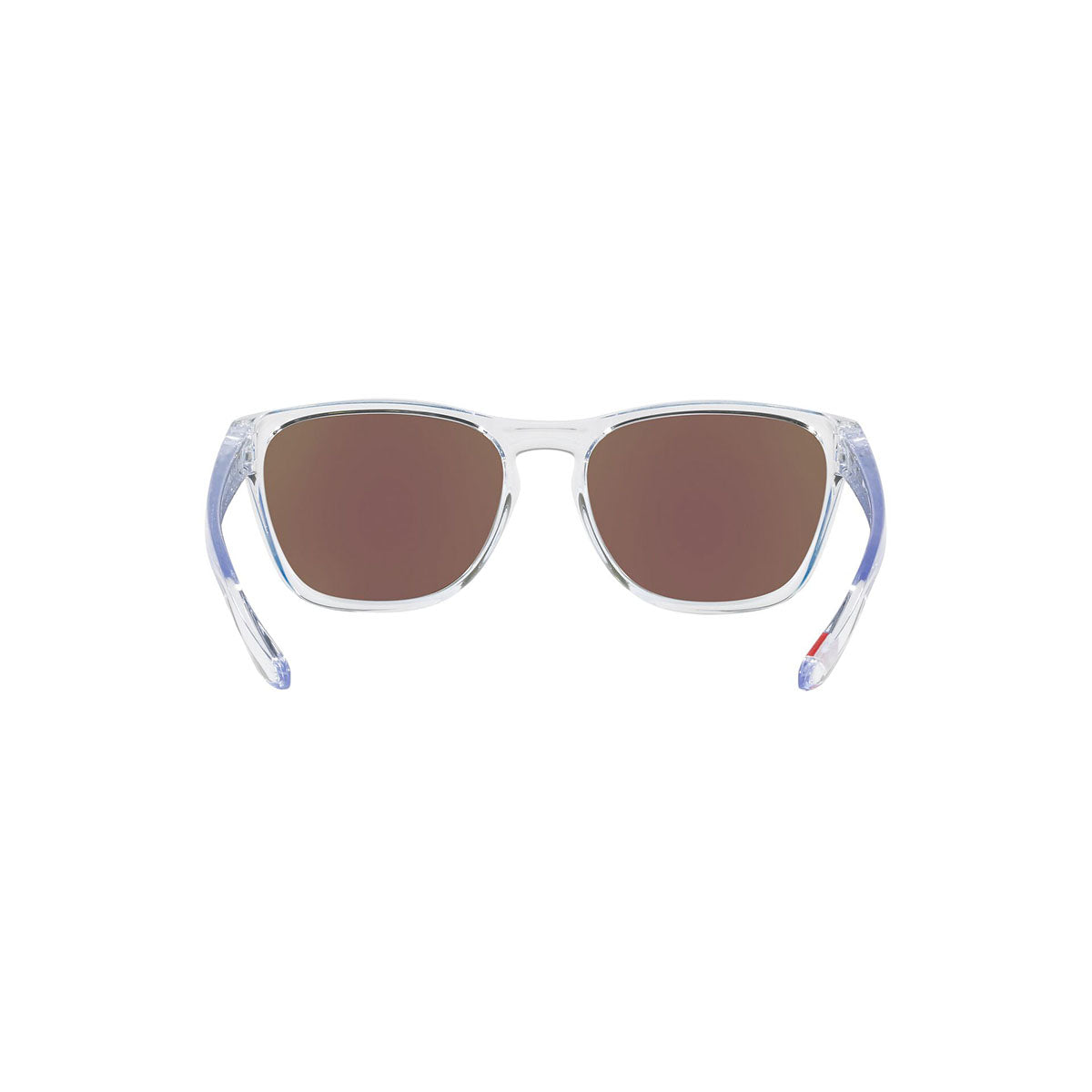 Oakley Manoburn Blue Lens Unisex Sunglasses In Clear