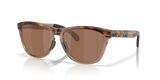 Oakley Frogskins Range Sunglasses Brown Tortoise Brown Smoke/Prizm Tungsten Polarized