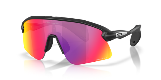 Oakley Stunt Devil S Sunglasses Matte Black/Prizm Road