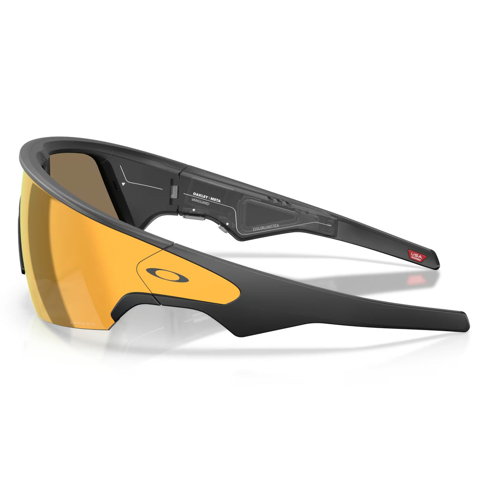 Oakley Meta Vanguard Smart Glasses – Prizm 24K, Black (Pre Order)