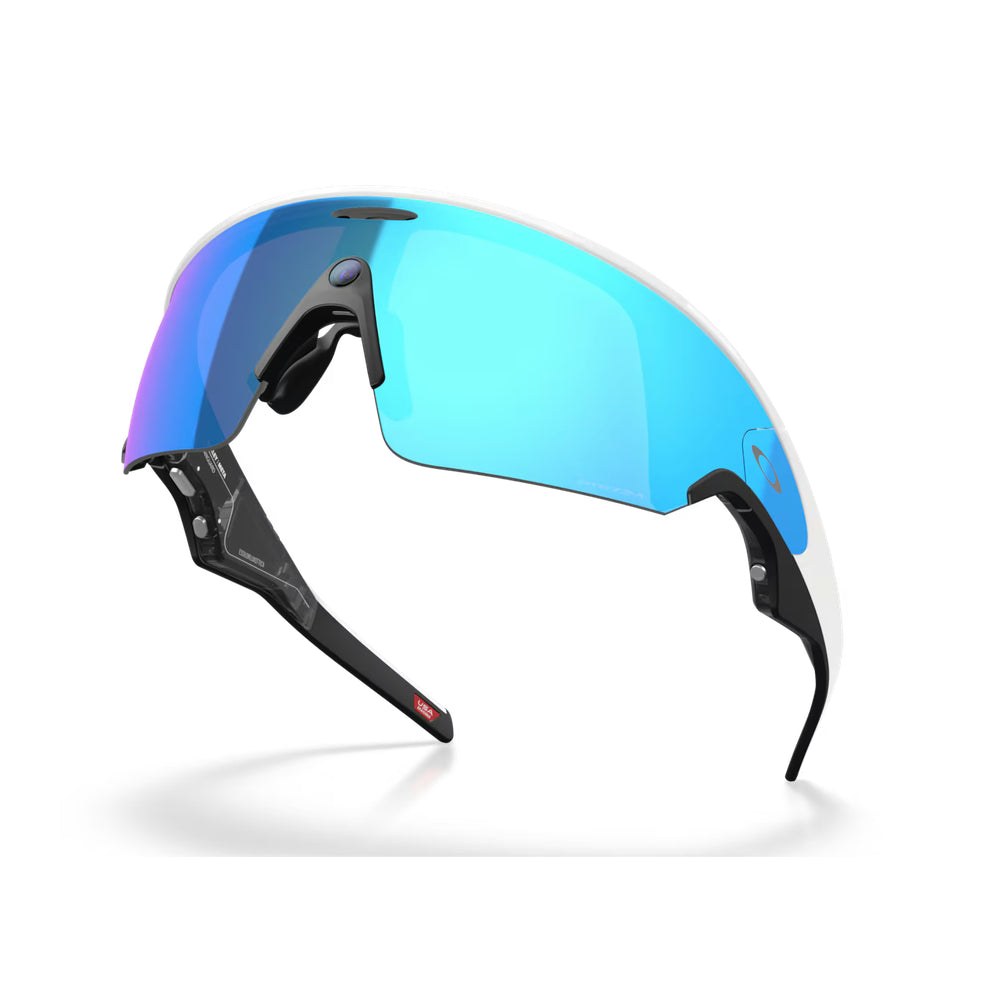 Oakley Meta Vanguard Smart Glasses – Prizm Sapphire, White (Pre Order)