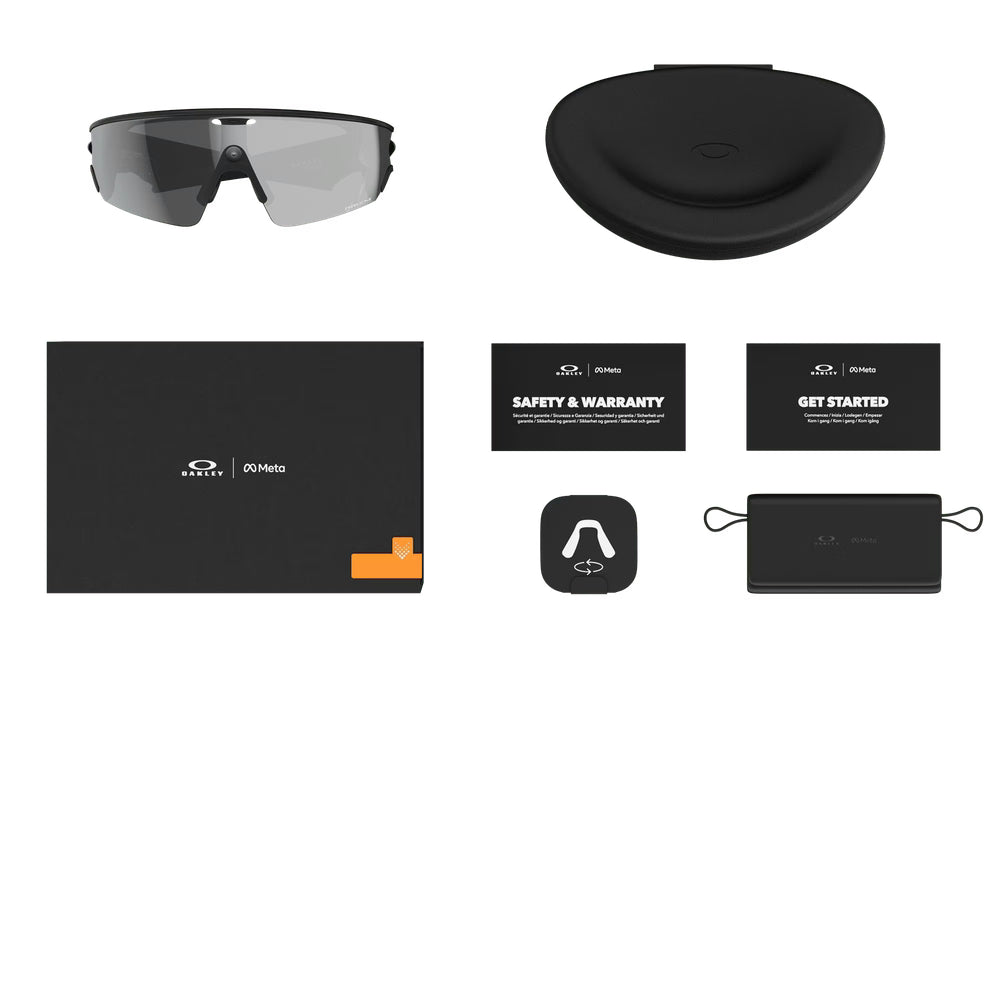 Oakley Meta Vanguard Smart Glasses – Prizm Black, Black (Pre Order)