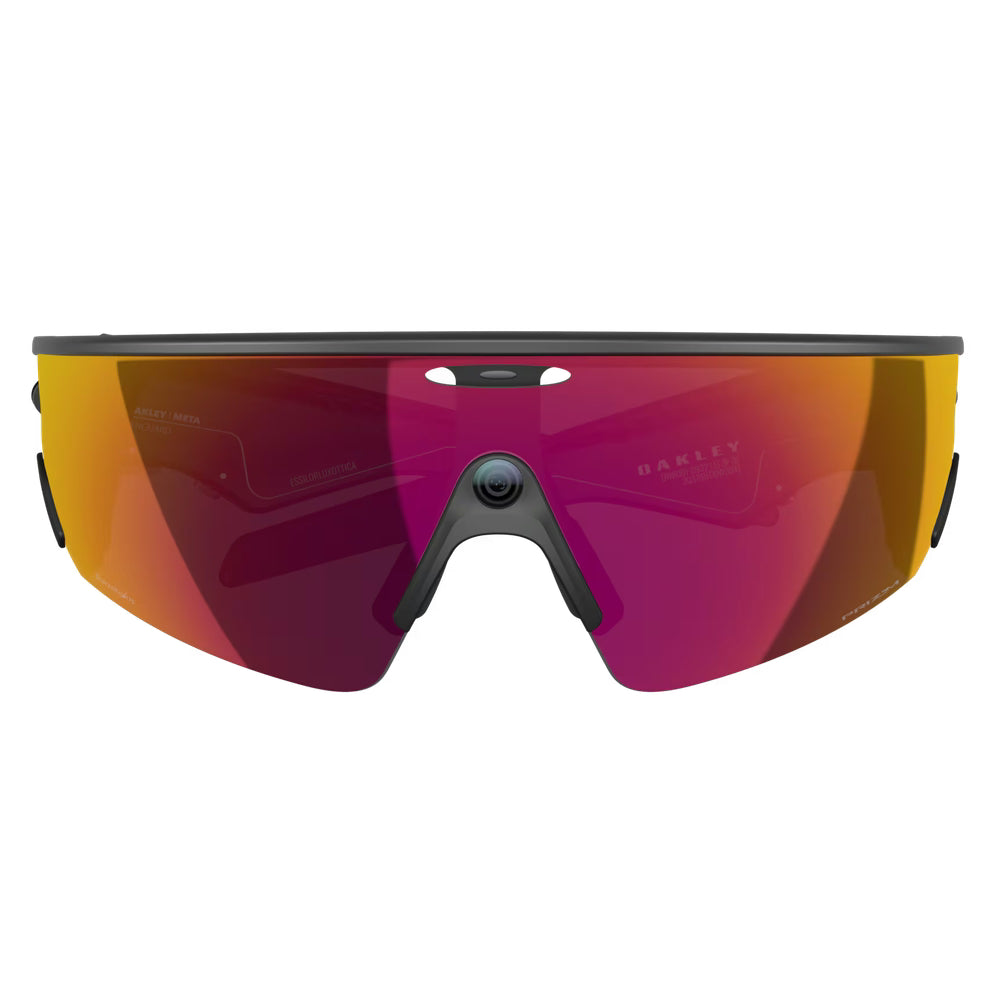 Oakley Meta Vanguard Smart Glasses – Prizm Transitions Ember, Black (Pre Order)