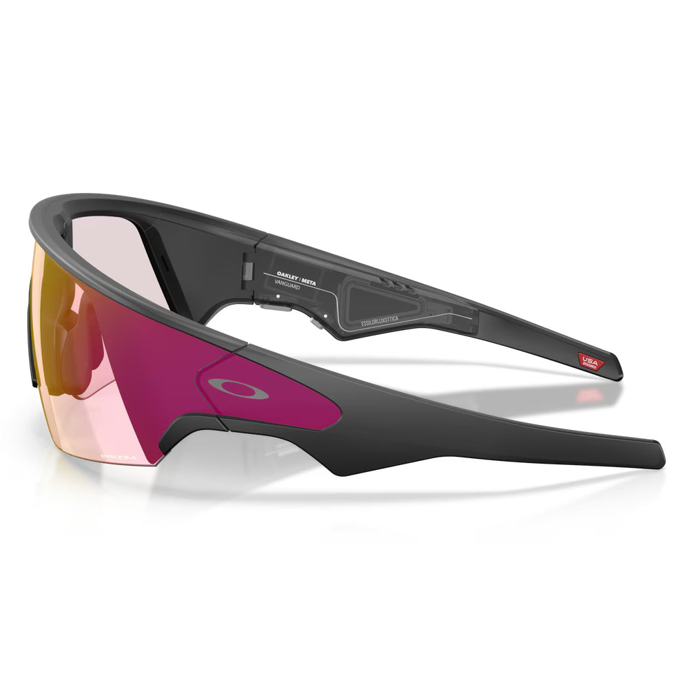 Oakley Meta Vanguard Smart Glasses – Prizm Transitions Ember, Black (Pre Order)