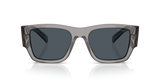 Prada Mens Sunglasses In Transparent Grey