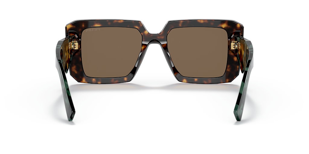 Prada Womens Havana Frame Sunglasses in Teal