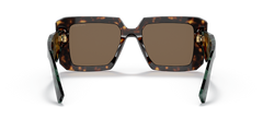 Prada Womens Havana Frame Sunglasses in Teal