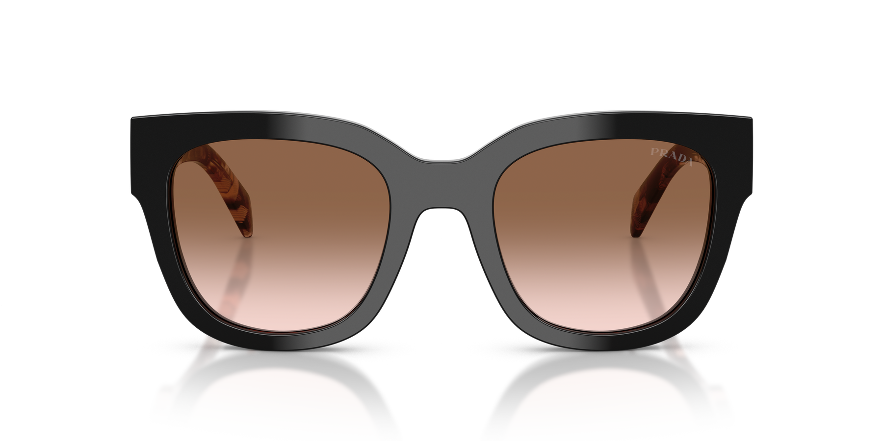 Prada Womens PR Sunglasses In Black