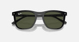 Ray-Ban Mens Square Sunglasses In Polished Black
