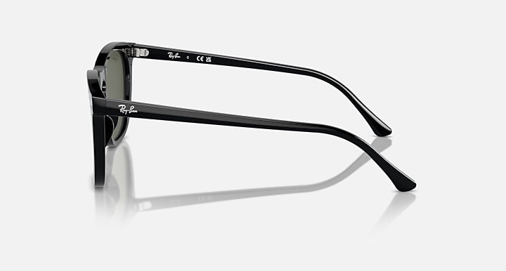 Ray-Ban Mens Square Sunglasses In Polished Black