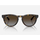 Ray-Ban Womens Sunglaases In Black Havana/Light Grey Brown