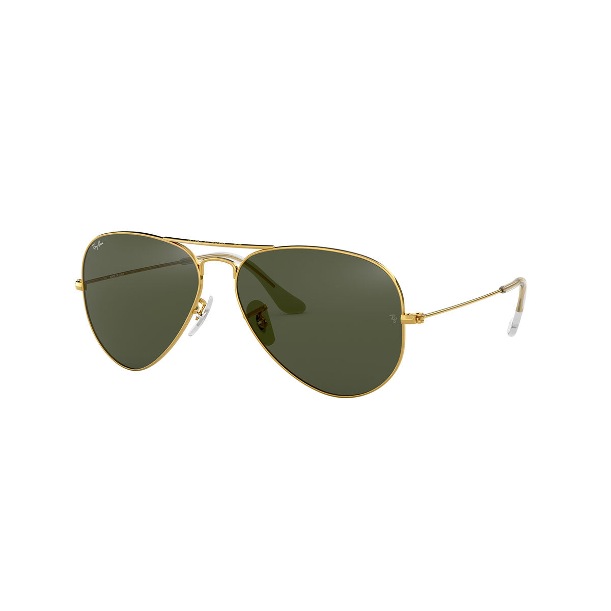 Ray-Ban Mens Metal Aviator Sunglasses In Gold