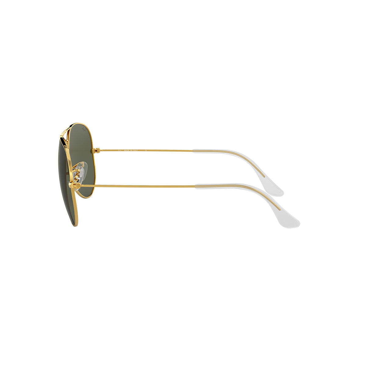 Ray-Ban Mens Metal Aviator Sunglasses In Gold