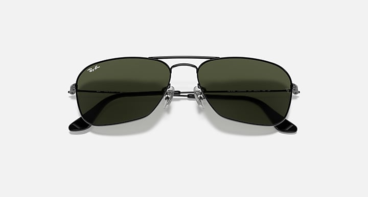 Ray-Ban Caravan G-15 Sunglasses In Green & Gunmetal