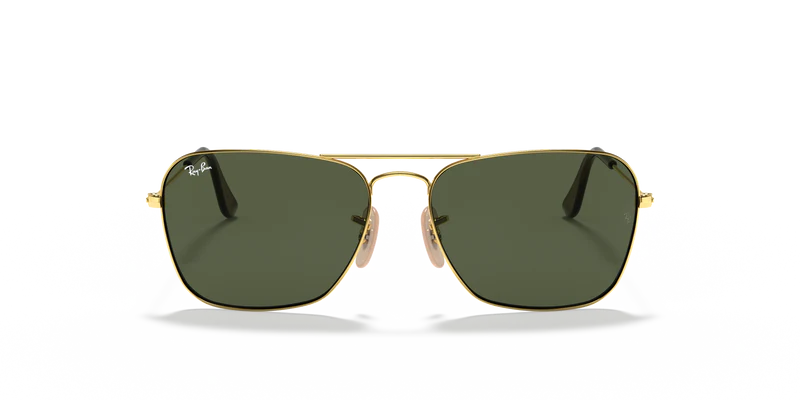 Ray-Ban Caravan Sunglasses For Men In Gold