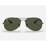 Rayban Cockpit Frame G15 Womens Sunglasses In Gunmetal