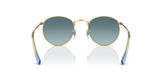 Ray-Ban Round Metal Sunglasses For Men In Gold