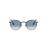 Ray-Ban Round Metal Unisex Sunglasses In Black