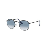 Ray-Ban Round Metal Unisex Sunglasses In Black