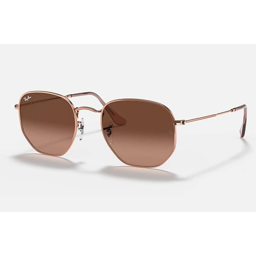 Ray-Ban Hexagonal Womens Sunglasses In Copper