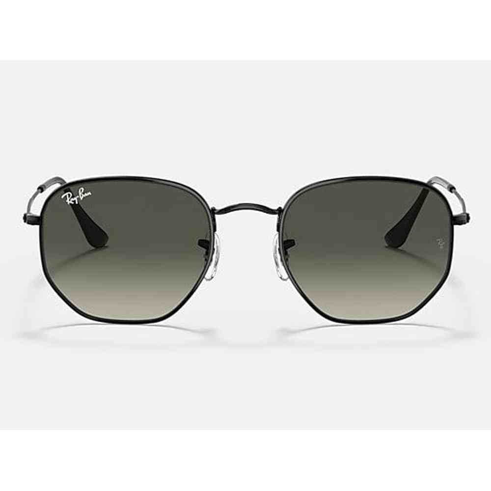 Ray-Ban Hexagonal Unisex Sunglasses In Black