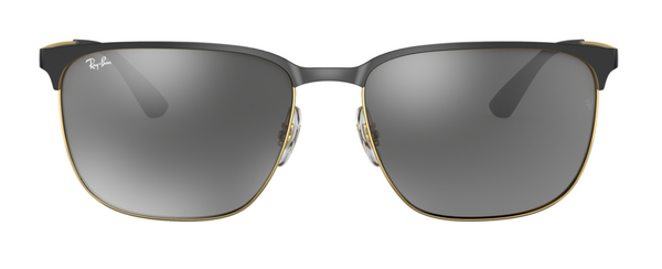 Ray-Ban Unisex Sunglasses In Black And Gold