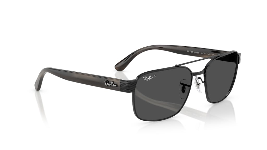 Ray-Ban Mens Chromance Polarized Navigator Sunglasses In Black