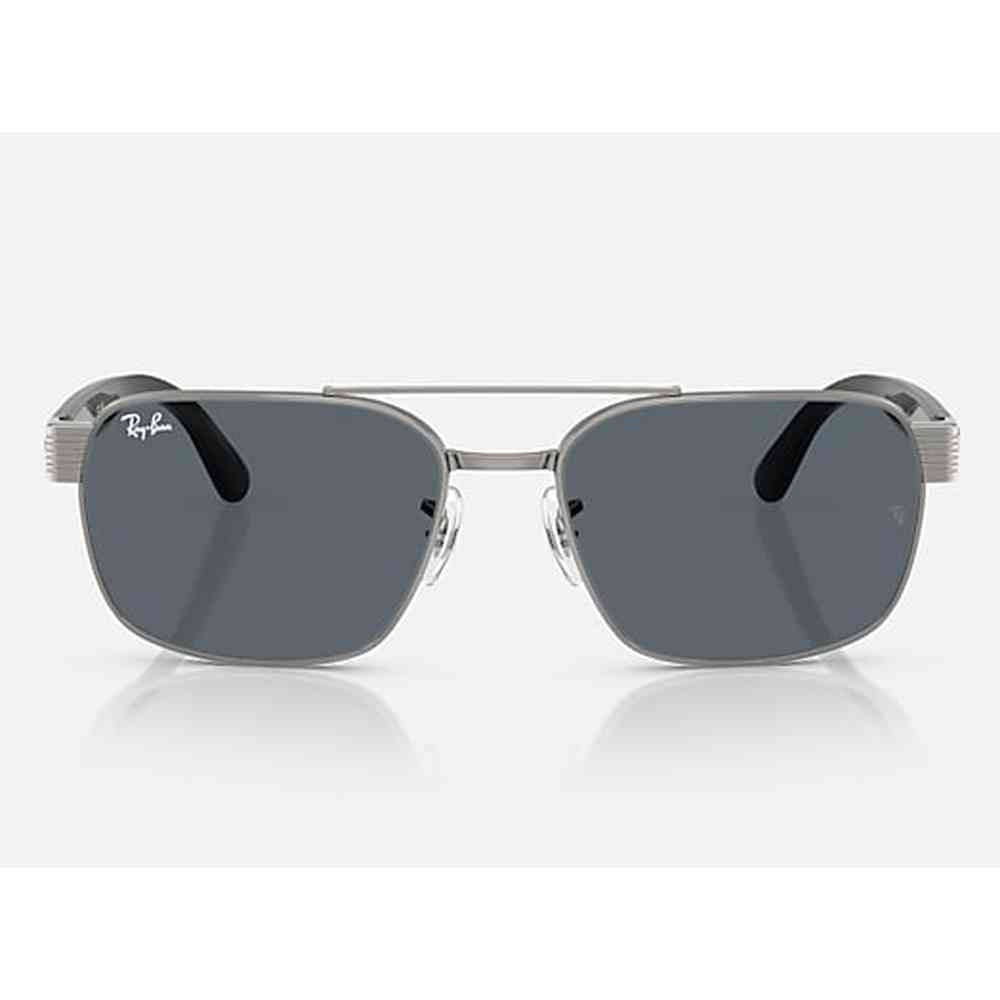 Ray-Ban Square Mens Sunglasses In Gumetal
