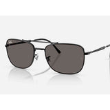 Ray-Ban Rectangle Mens Sunglasses In Dark Grey