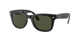 Ray-Ban Mens Wayfarer Folding Sunglasses In Black