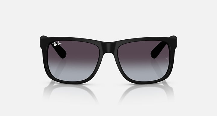 Ray-Ban Justin Rubber Sunglasses In Matte Black