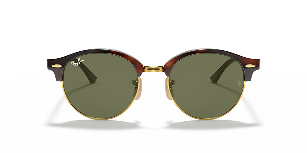 Ray-Ban Clubround Unisex Sunglasses in Havan & Gold